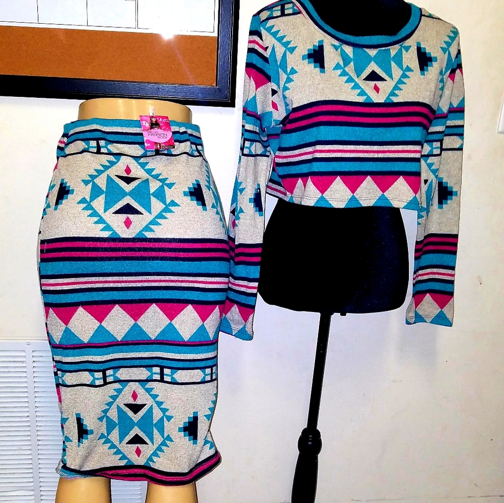 2 piece Skirt set